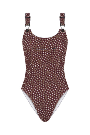 Traje de Baño Biarritz Berenjena