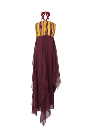 Vestido Samba Berenjena